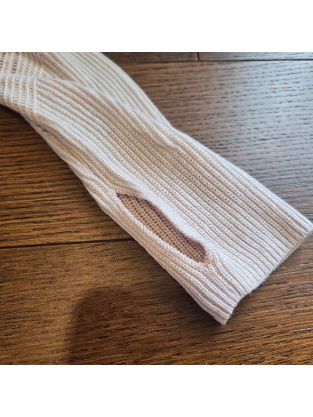 Lululemon Knit Pullover Cashmere Blend Cashlu Yoga Sweater Women's 6 Small - Picture 6 of 10